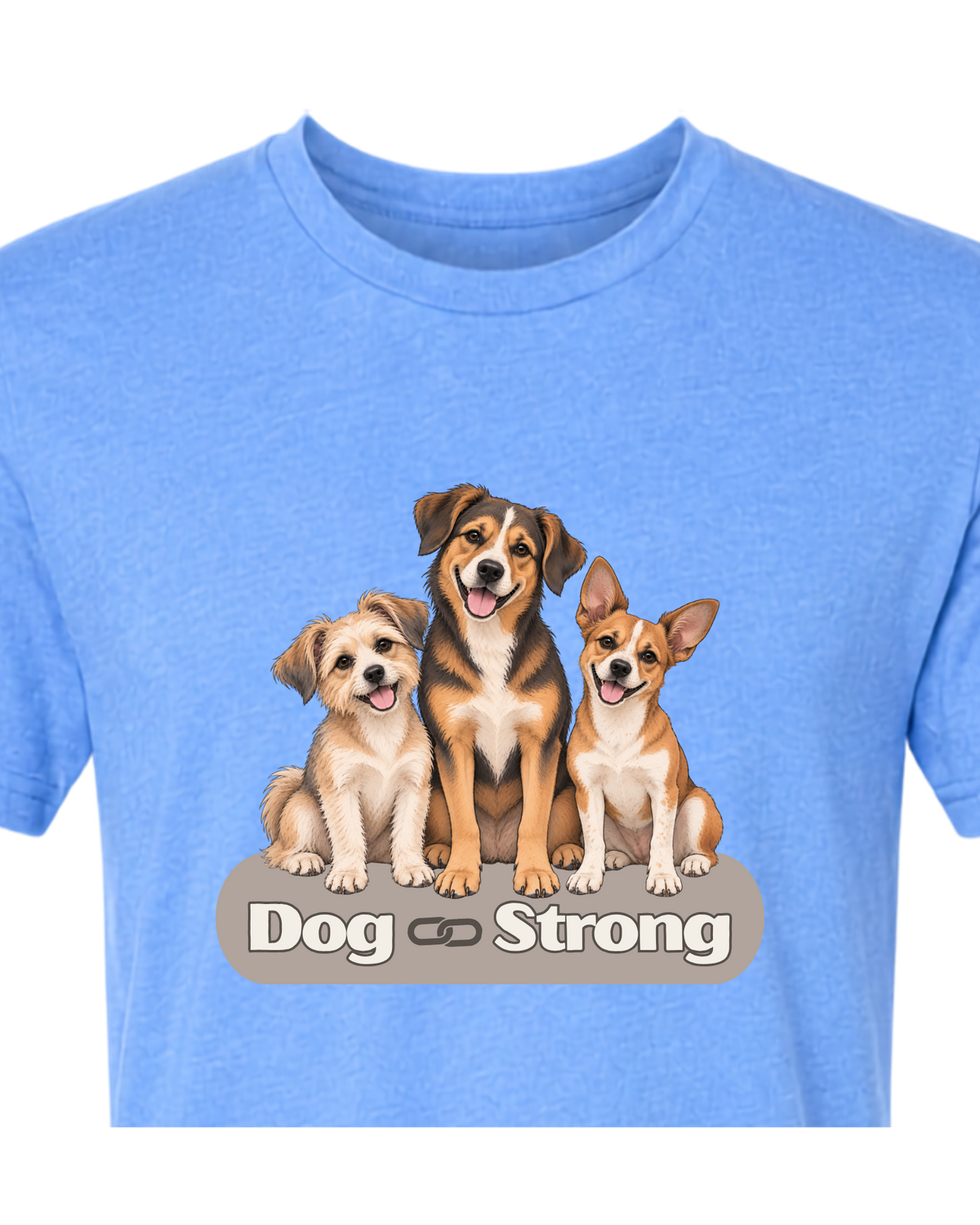 Dog Strong Trio — Classic | Short Sleeve T-shirt