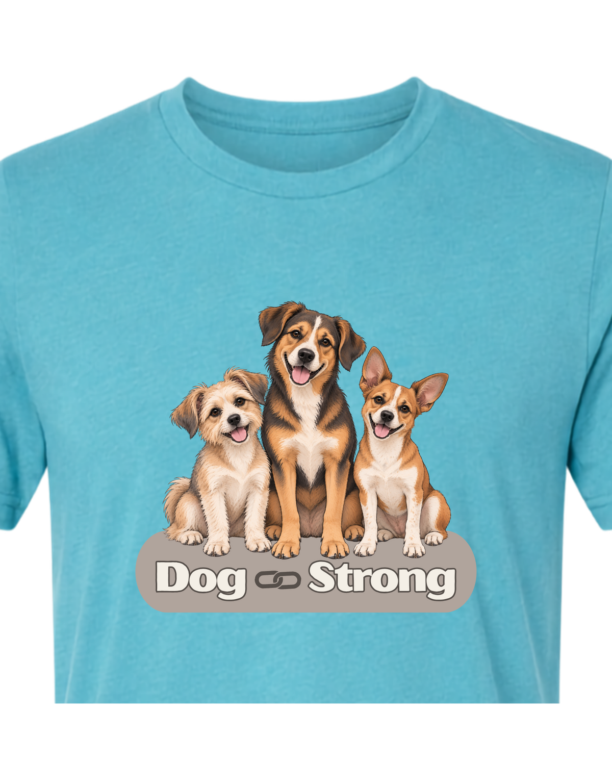 Dog Strong Trio — Classic | Short Sleeve T-shirt