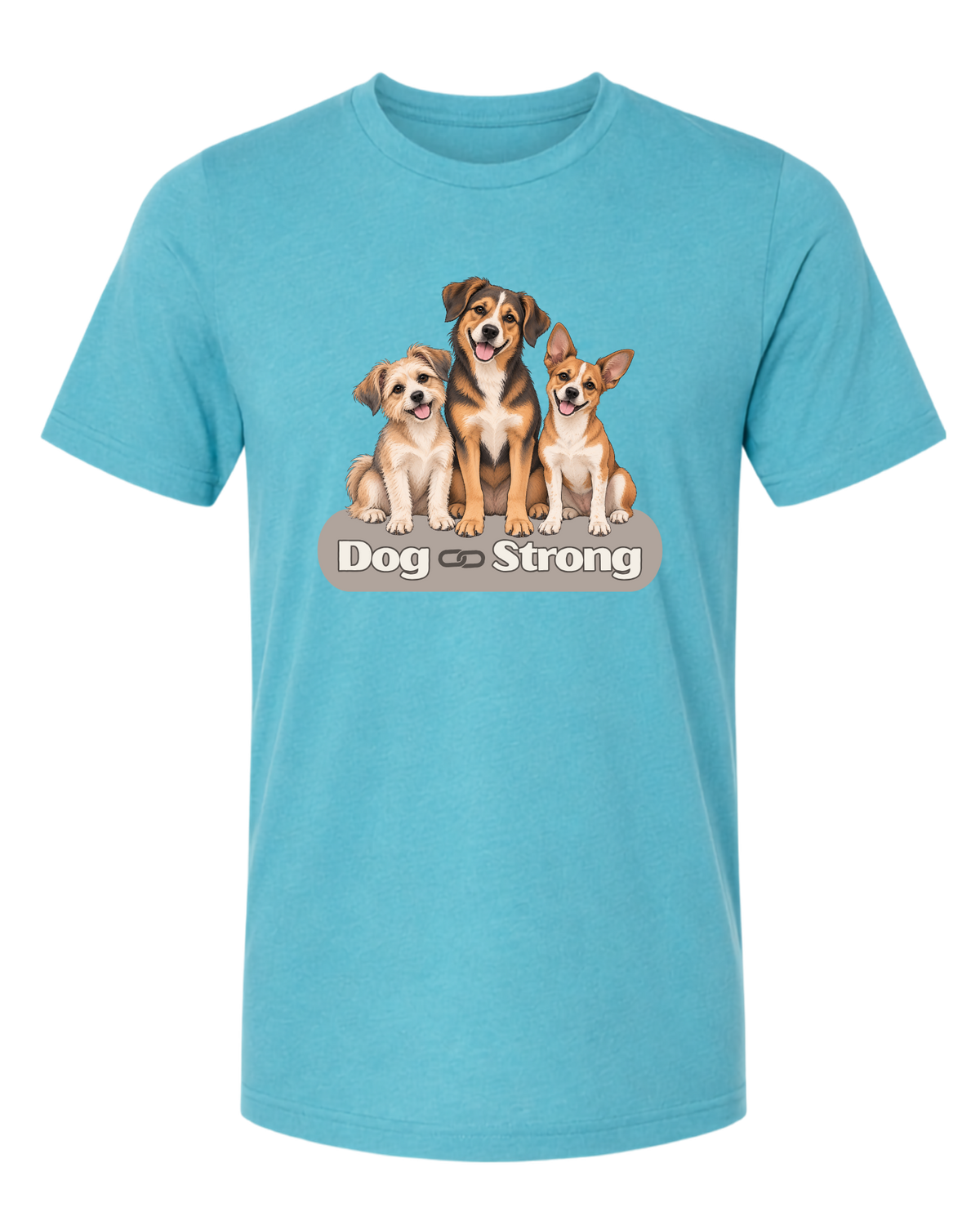 Dog Strong Trio — Classic | Short Sleeve T-shirt