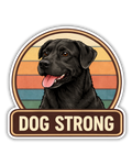 Labrador (Black) Sticker