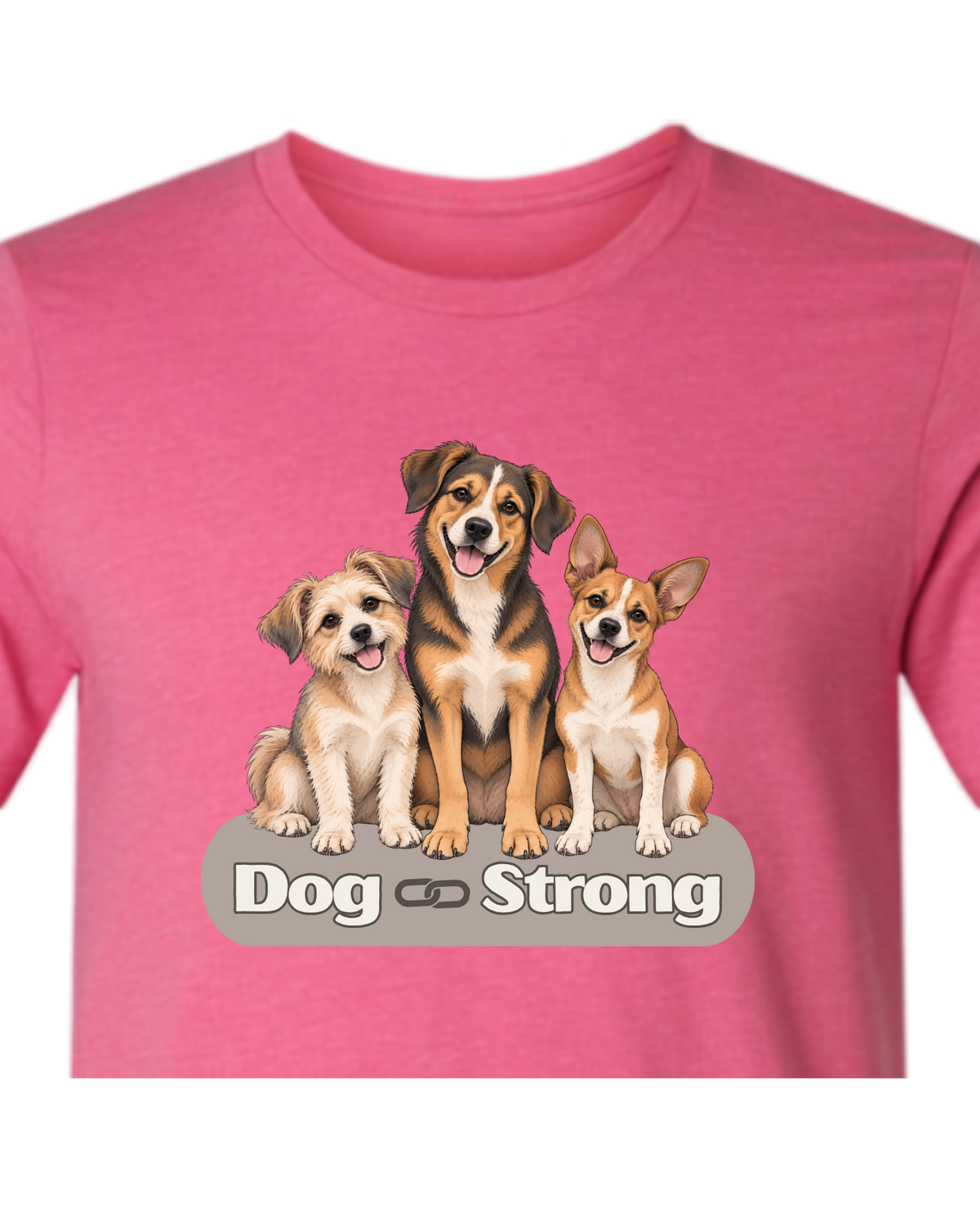 Dog Strong Trio — Classic | Short Sleeve T-shirt