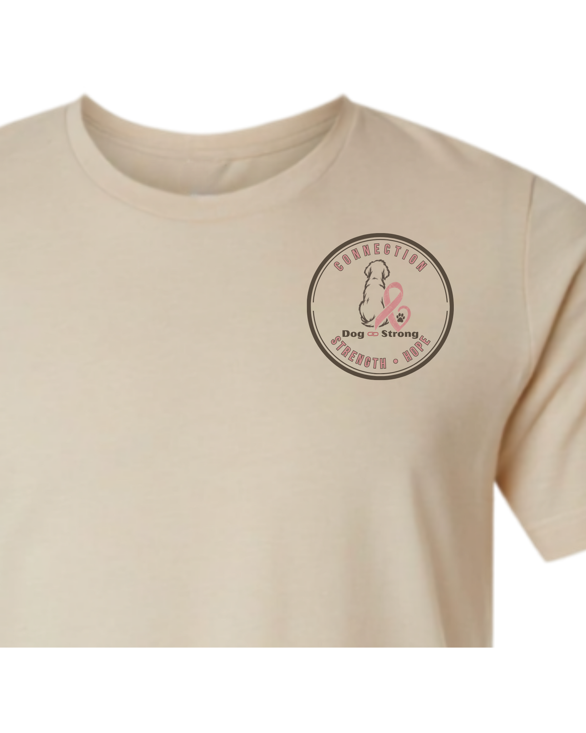 My Dog Helped Me Fight Cancer — Breast Cancer | Short Sleeve T-shirt