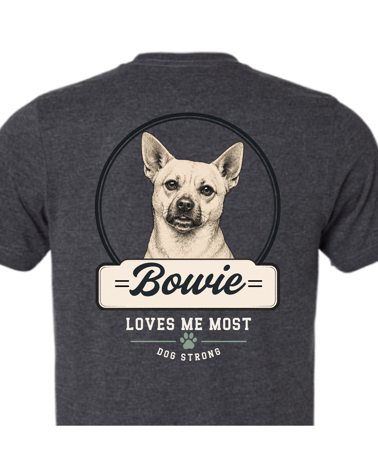 Loves Me Most — Classic Style | Custom Dog T-shirt