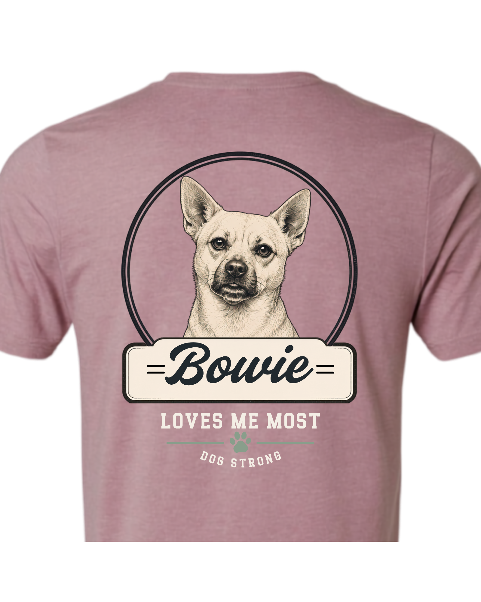 Loves Me Most — Classic Style | Custom Dog T-shirt