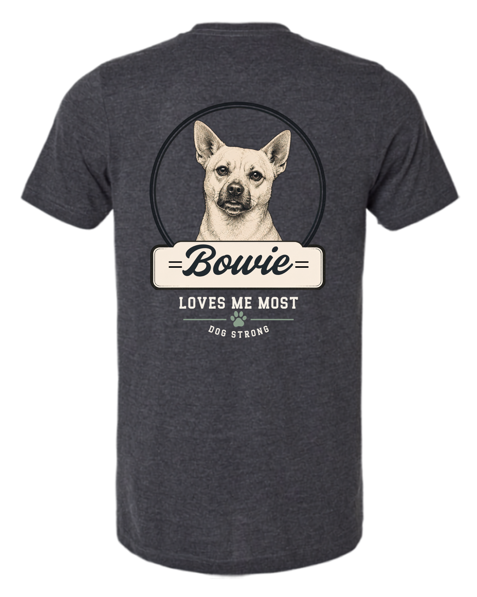 Loves Me Most — Classic Style | Custom Dog T-shirt