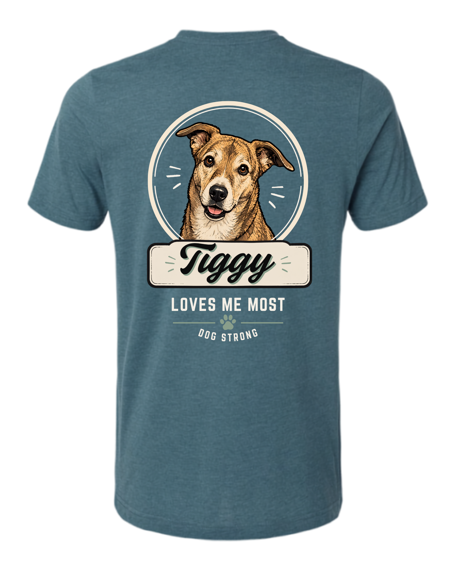 Loves Me Most — Playful Style | Custom Dog T-shirt