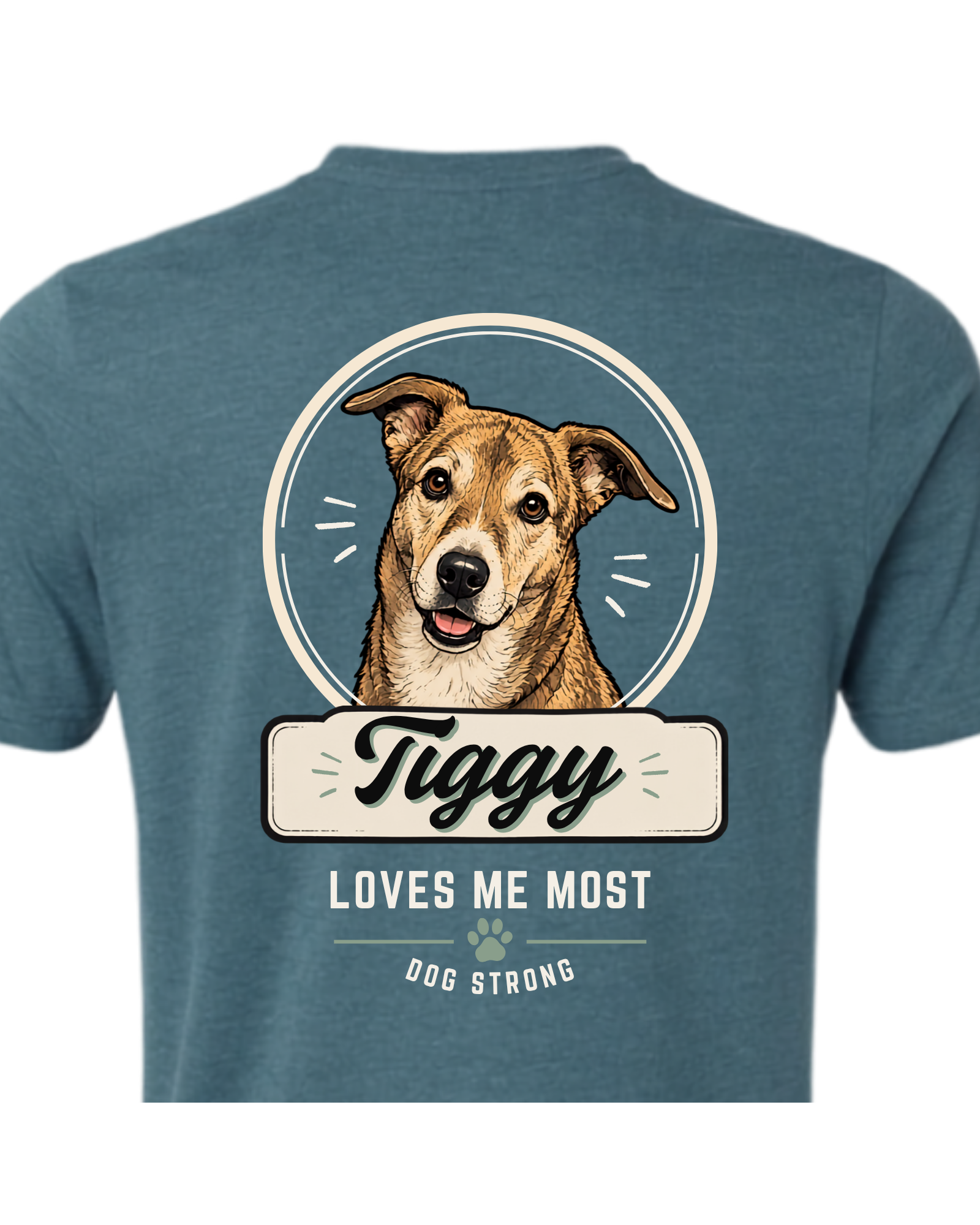 Loves Me Most — Playful Style | Custom Dog T-shirt