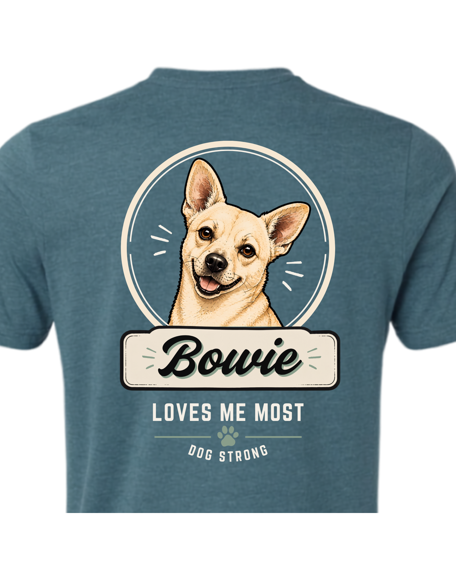 Loves Me Most — Playful Style | Custom Dog T-shirt