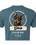 Loves Me Most — Playful Style | Custom Dog T-shirt