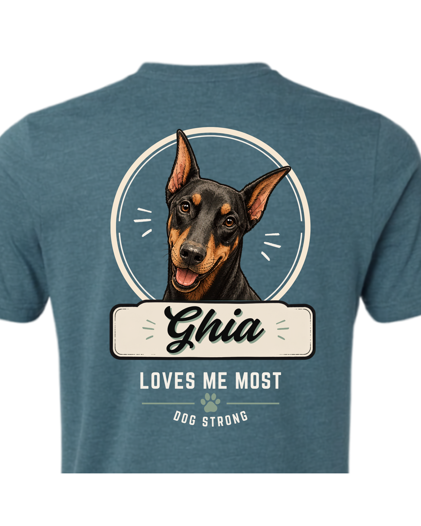 Loves Me Most — Playful Style | Custom Dog T-shirt