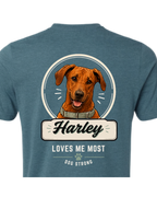 Loves Me Most — Playful Style | Custom Dog T-shirt