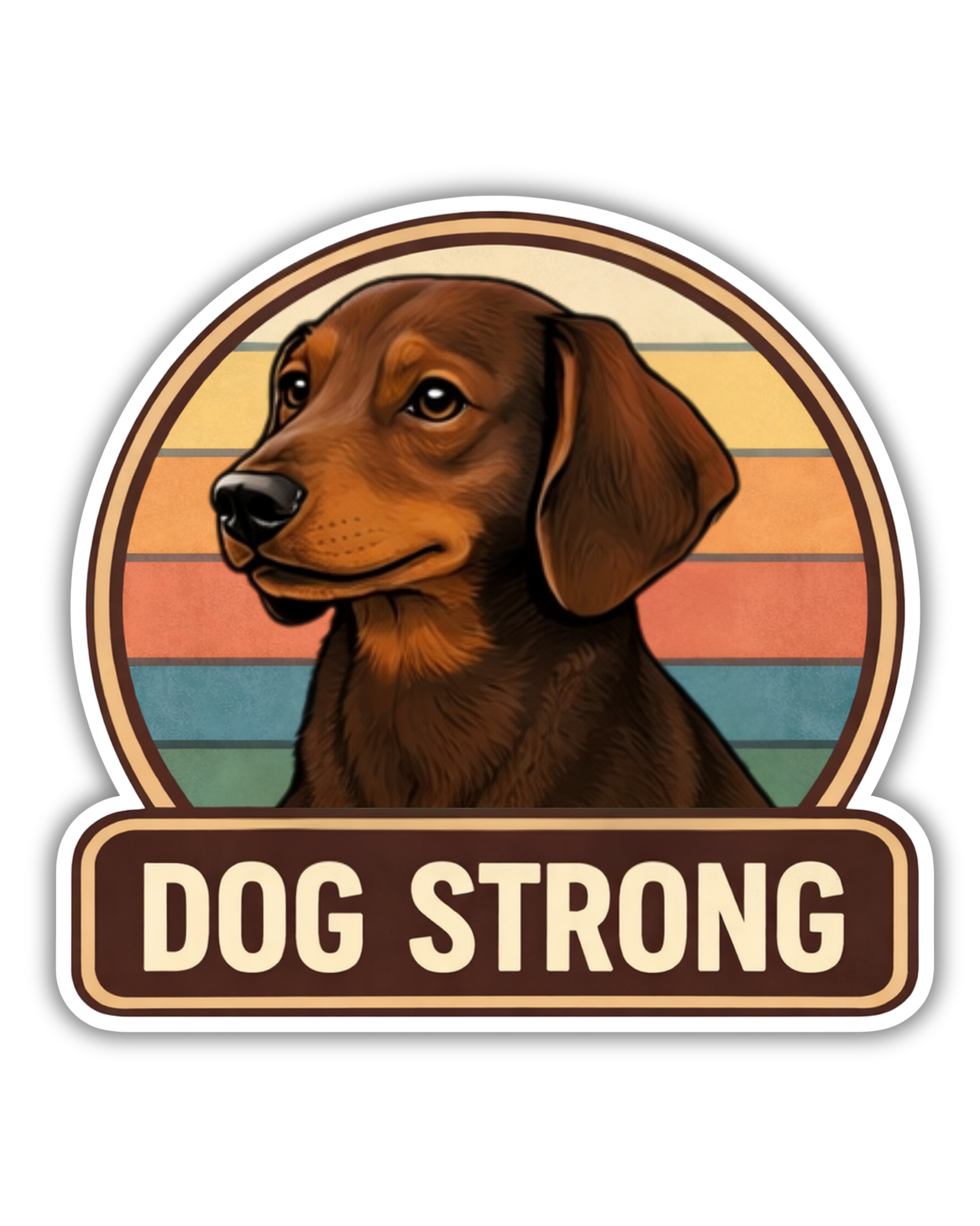 Dachshund Sticker
