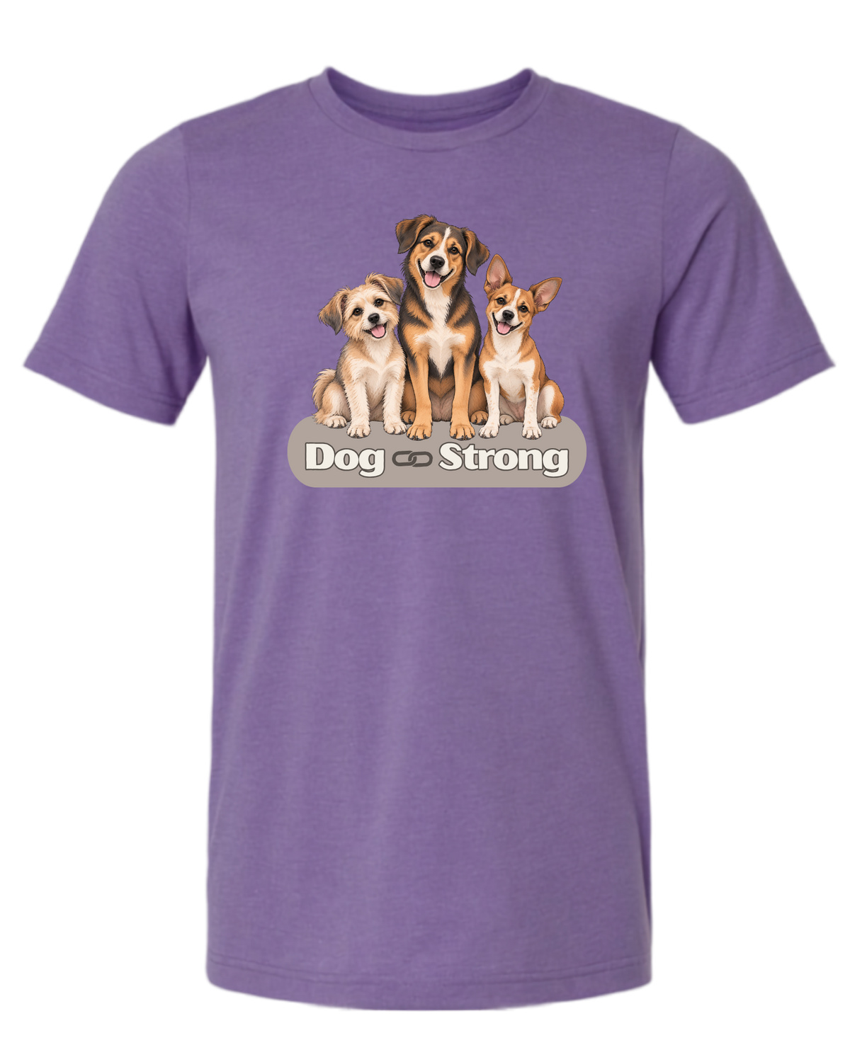 Dog Strong Trio — Classic | Short Sleeve T-shirt