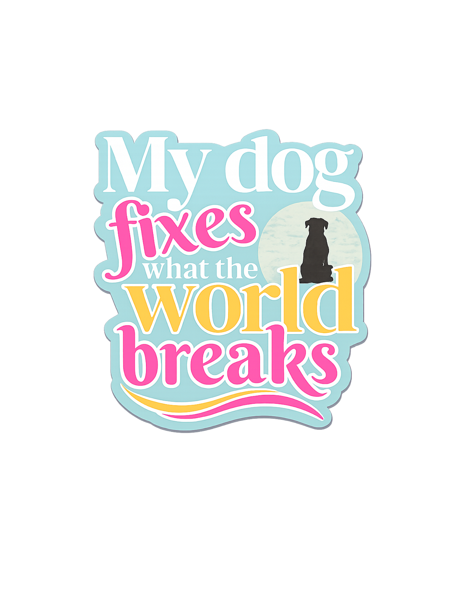 Fix What Is Broken | Vinyl Sticker