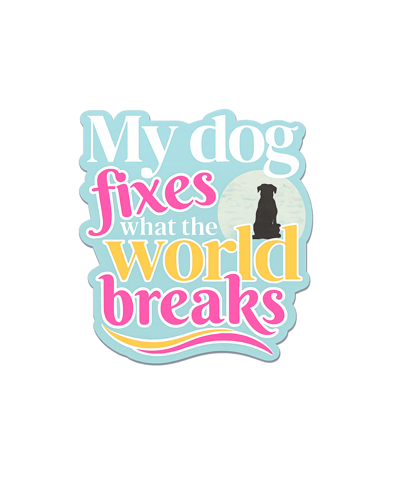 Fix What Is Broken | Vinyl Sticker