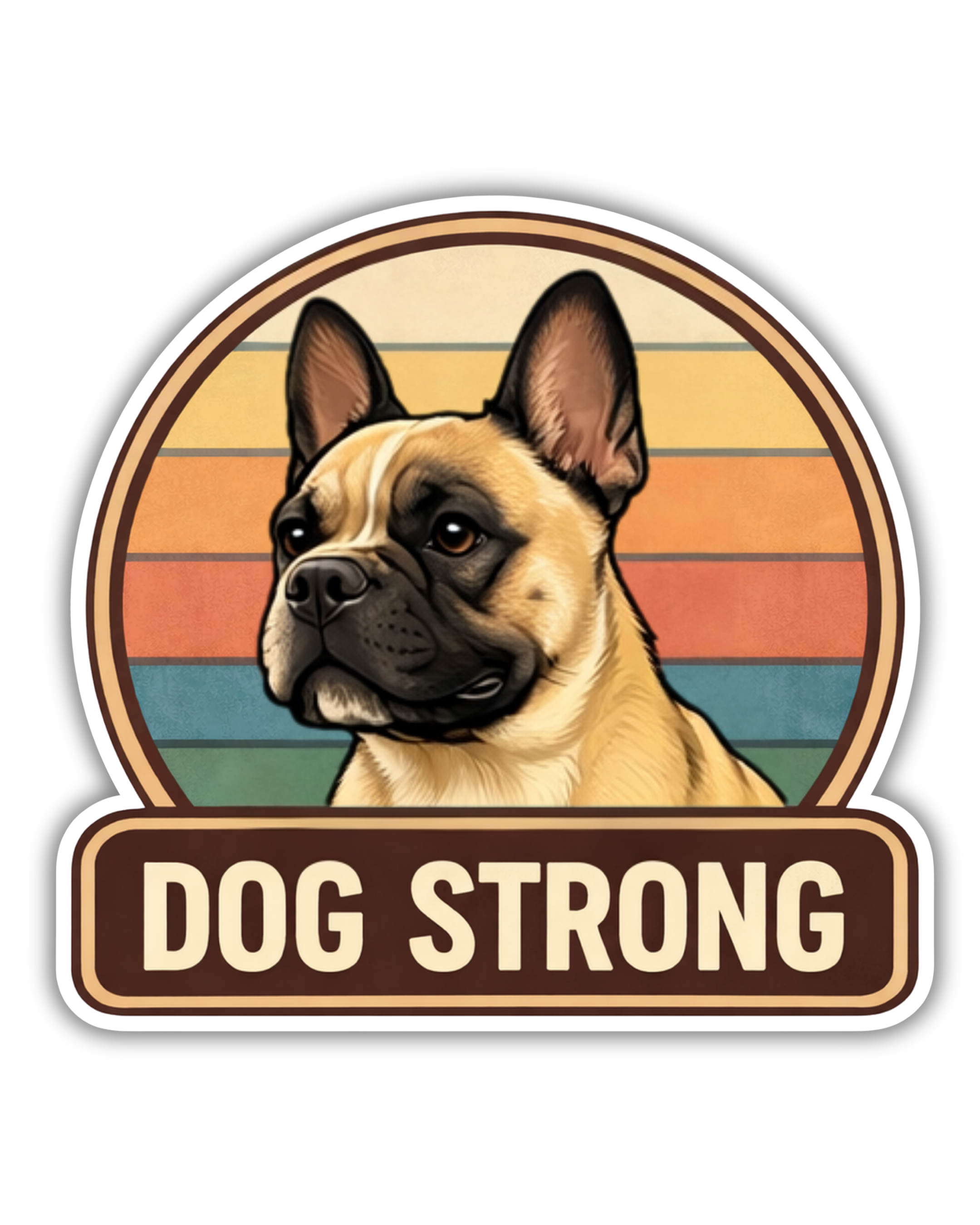 French Bulldog Sticker