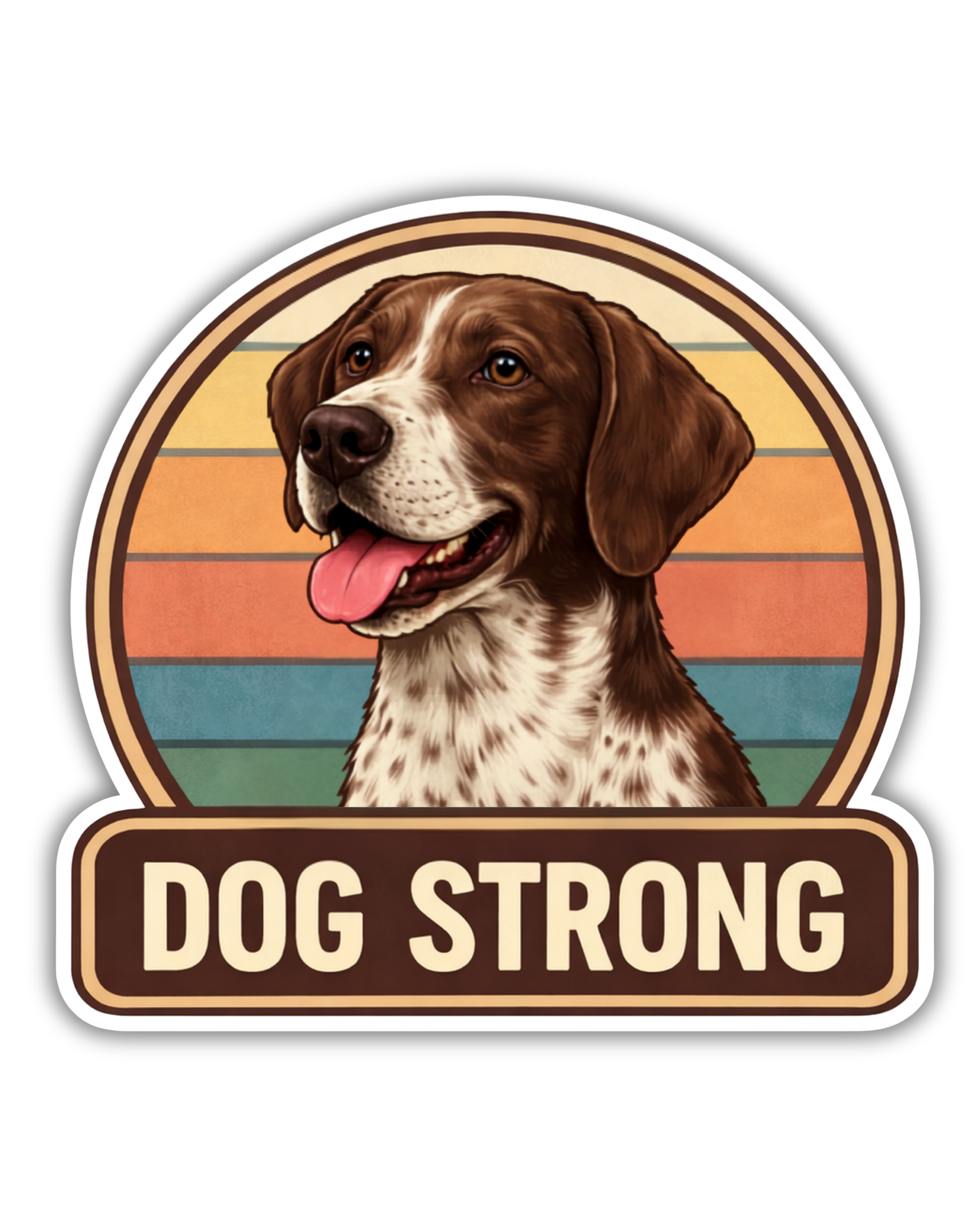 German Shorthaired Pointer Sticker