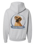 Loved By A Great Dane | Midweight Hoodie