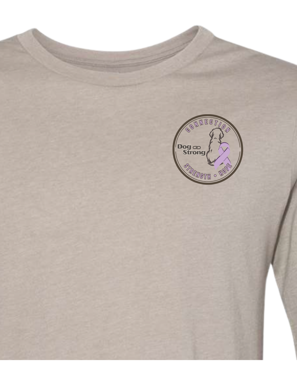 My Dog Helped Me Fight Cancer | Long Sleeve T-shirt