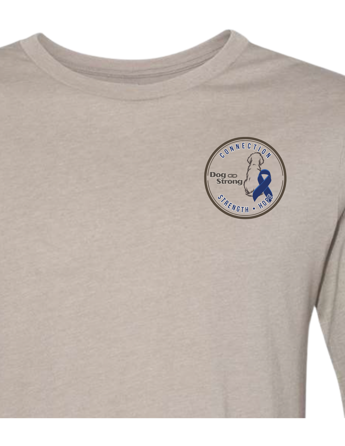My Dog Helped Me Fight Cancer — Colon Cancer | Long Sleeve T-shirt