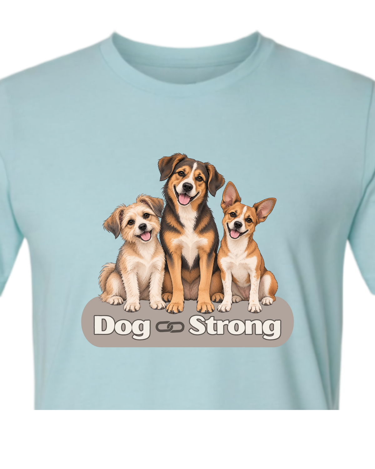 Dog Strong Trio — Classic | Short Sleeve T-shirt