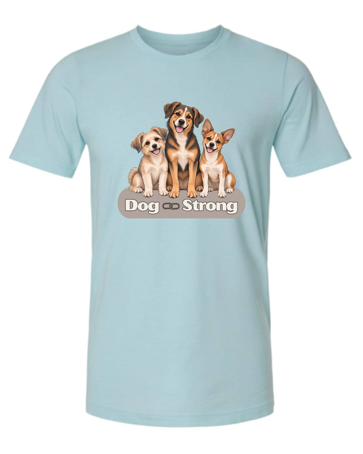 Dog Strong Trio — Classic | Short Sleeve T-shirt