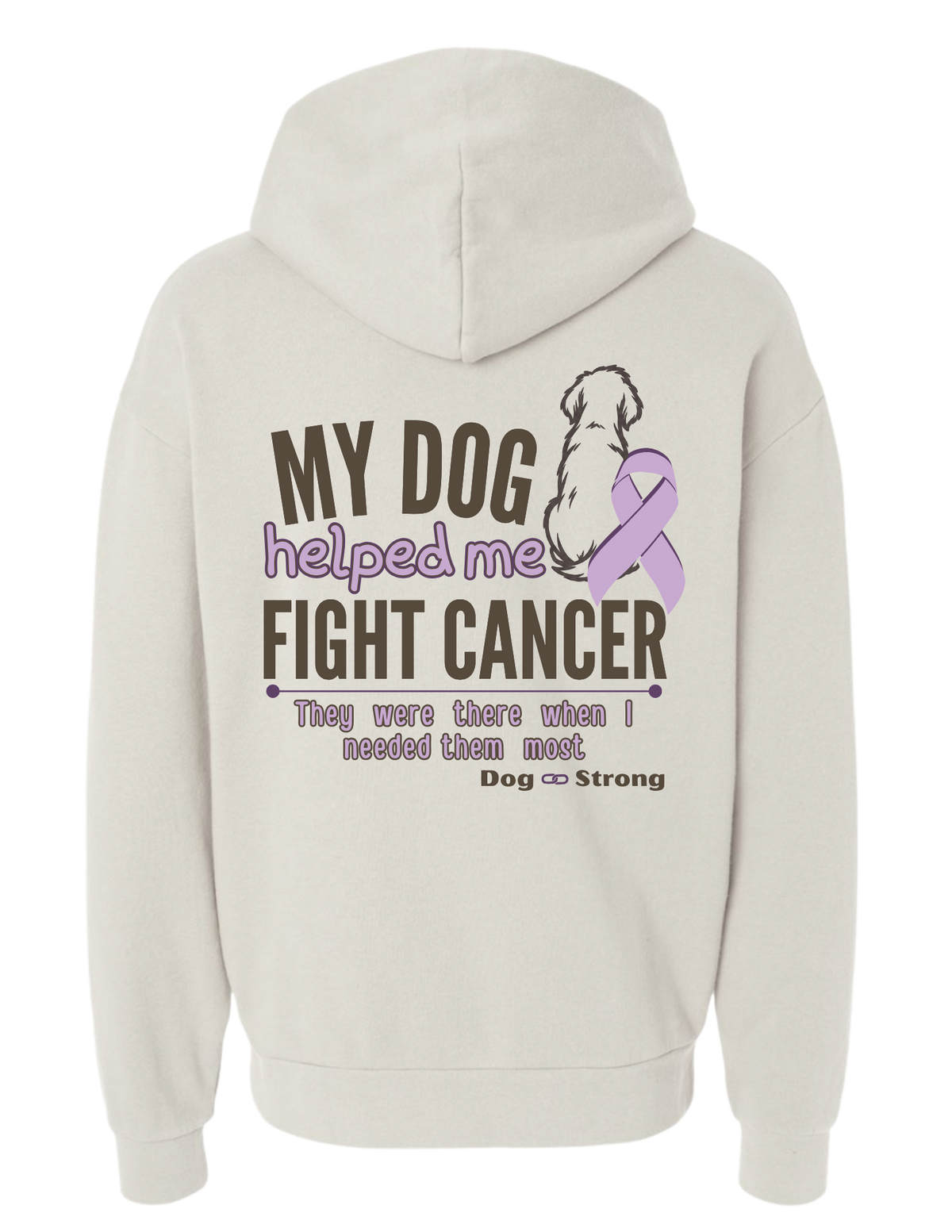My Dog Helped Me Fight Cancer | Midweight Hoodie