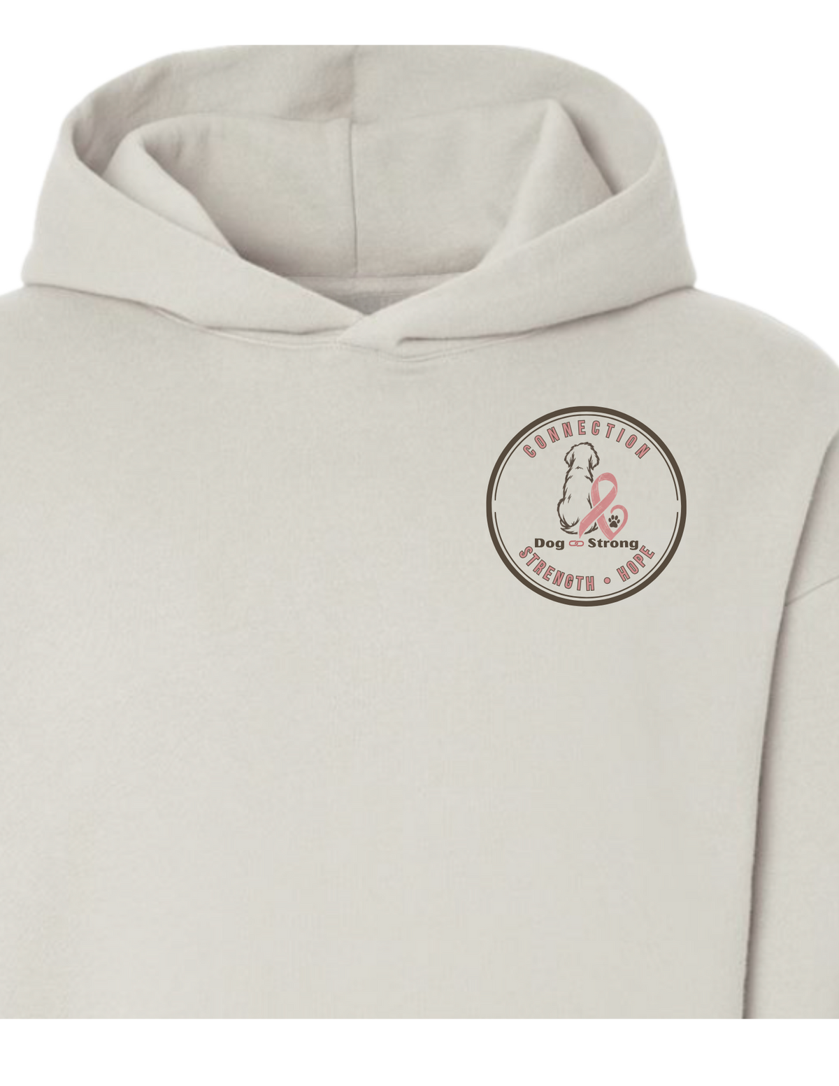 My Dog Helped Me Fight Cancer — Breast Cancer | Midweight Hoodie