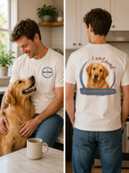 Loved by a Golden Retriever | Short Sleeve T-shirt