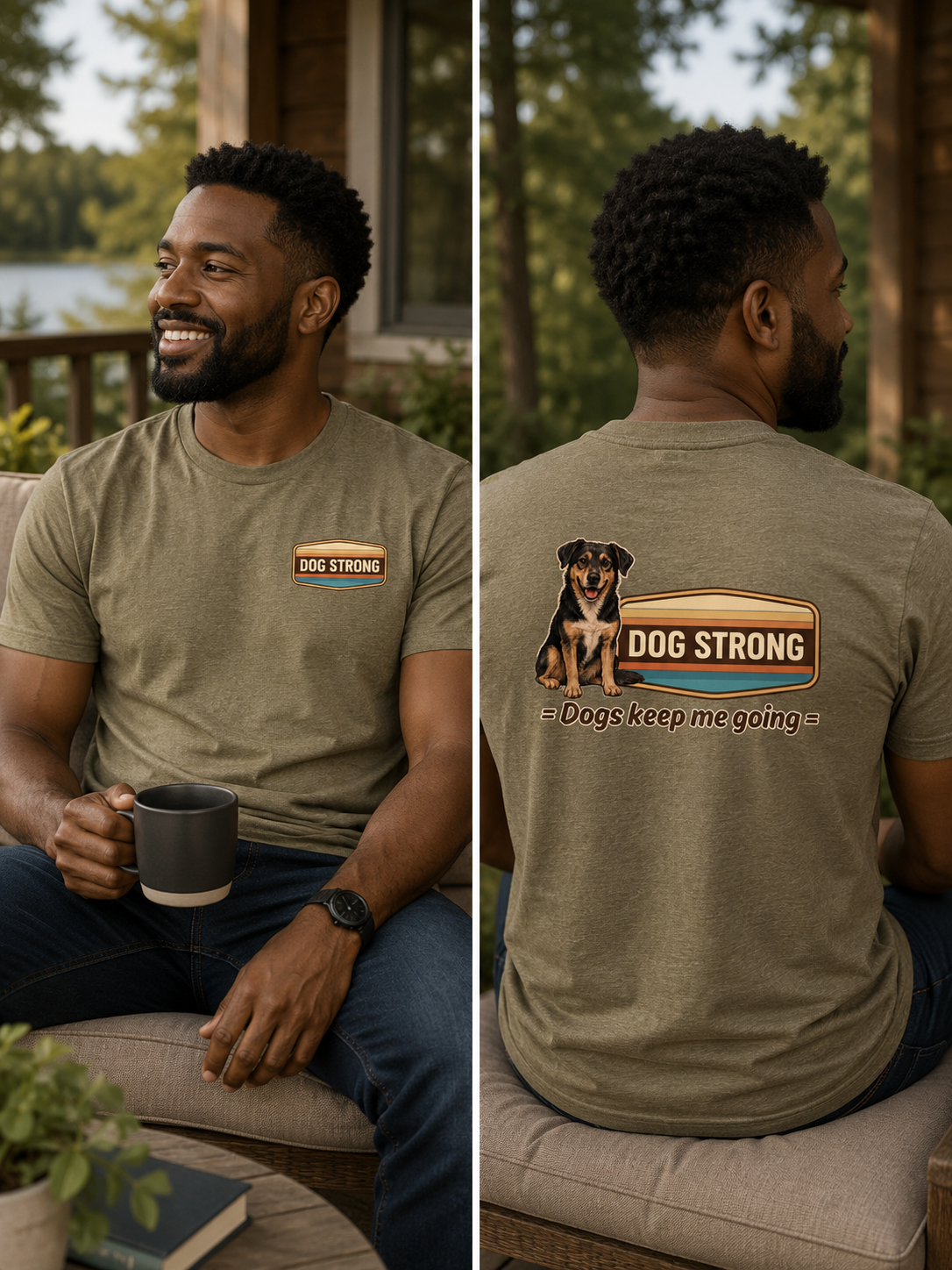 Dogs Keep Me Going (Heritage) | Short Sleeve T-shirt