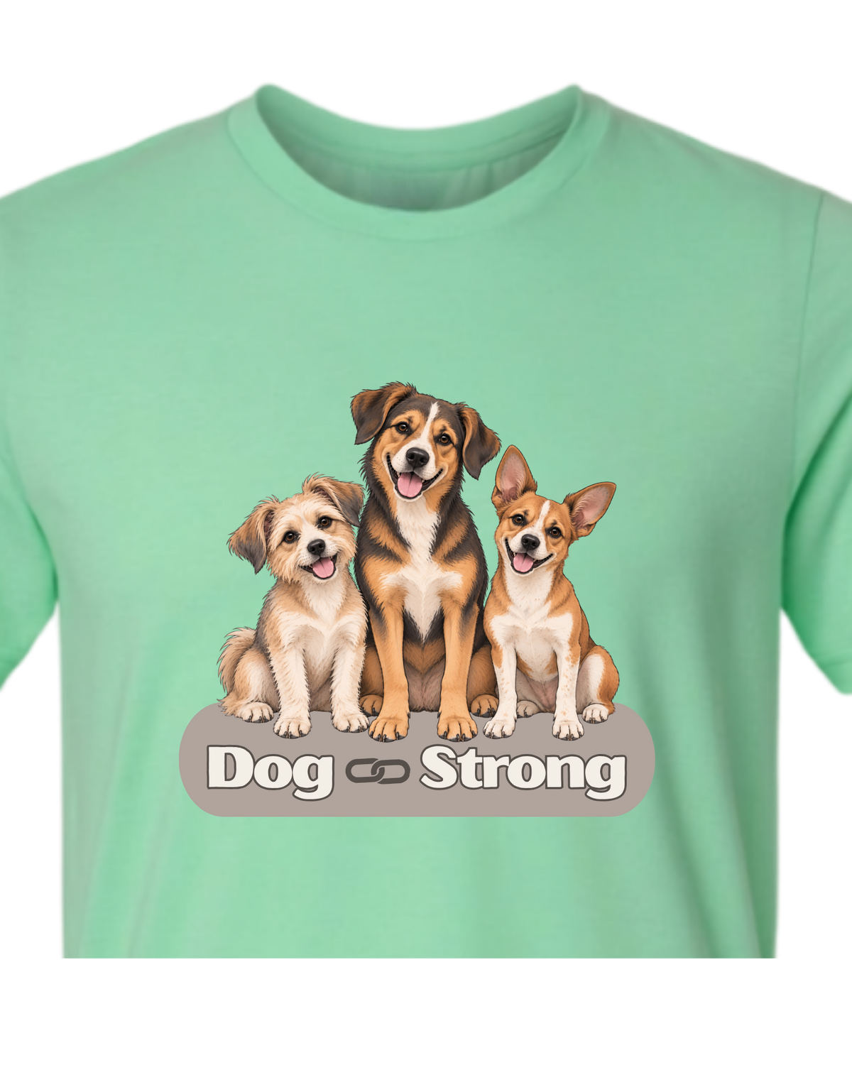 Dog Strong Trio — Classic | Short Sleeve T-shirt