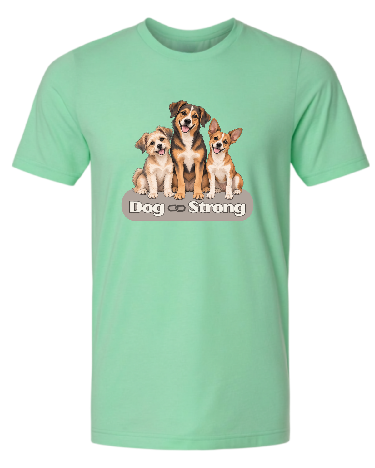Dog Strong Trio — Classic | Short Sleeve T-shirt