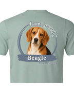 I Am Loved By A Beagle | Short Sleeve T-shirt