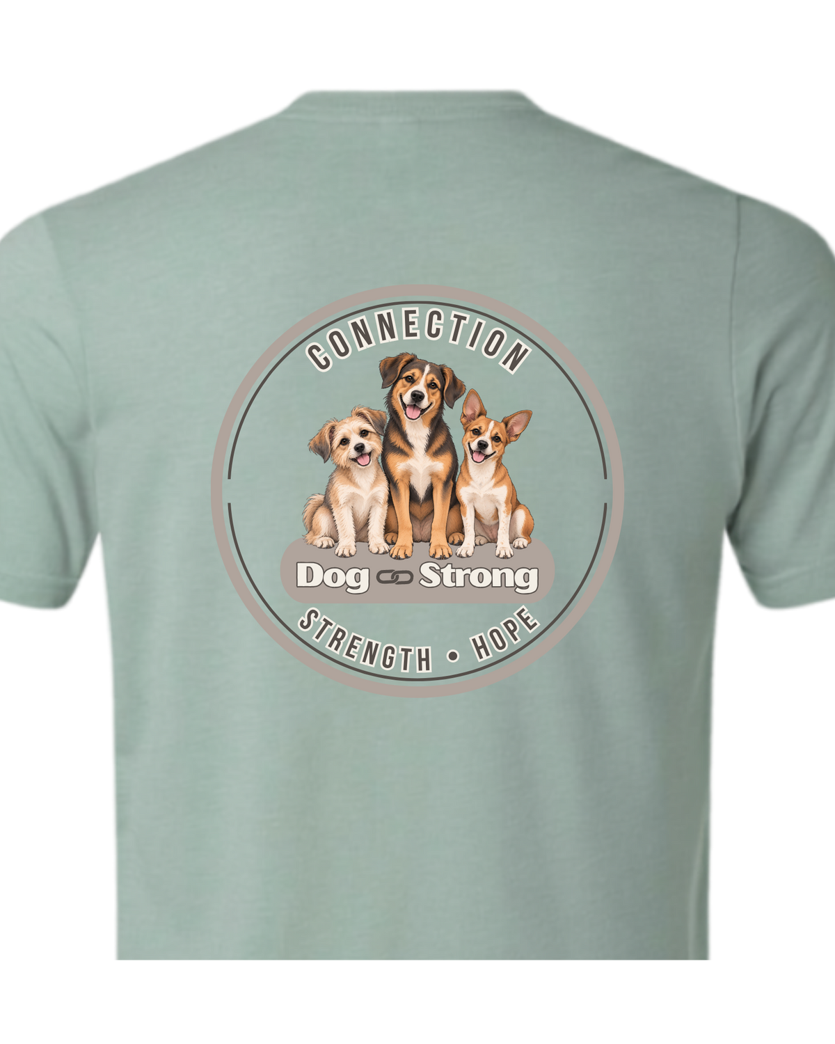 Dog Strong Trio — Classic | Short Sleeve T-shirt