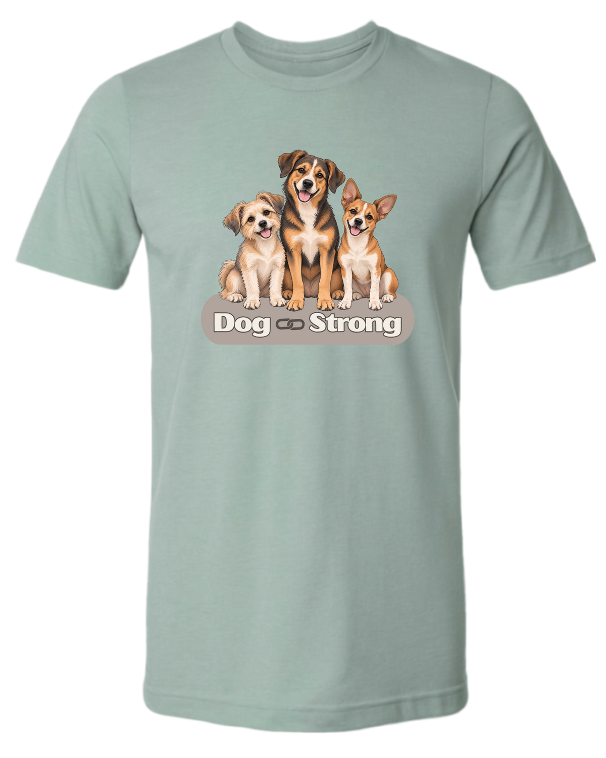 Dog Strong Trio — Classic | Short Sleeve T-shirt