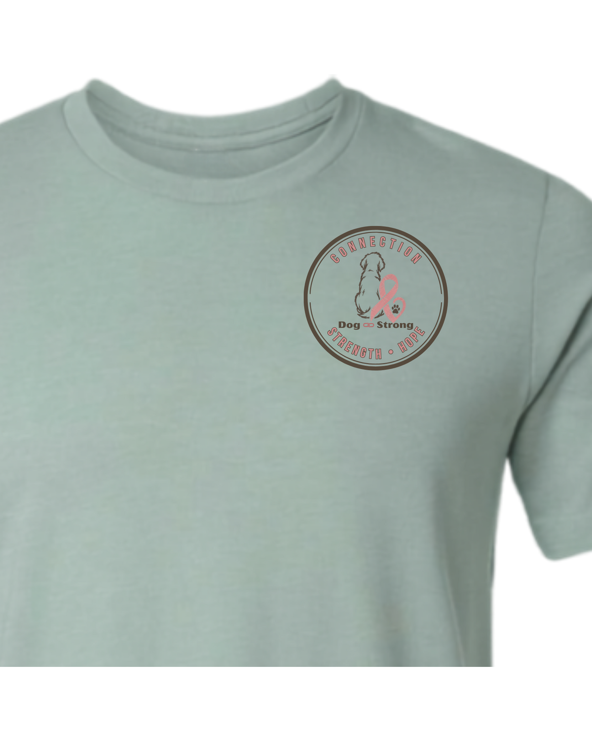 My Dog Helped Me Fight Cancer — Breast Cancer | Short Sleeve T-shirt