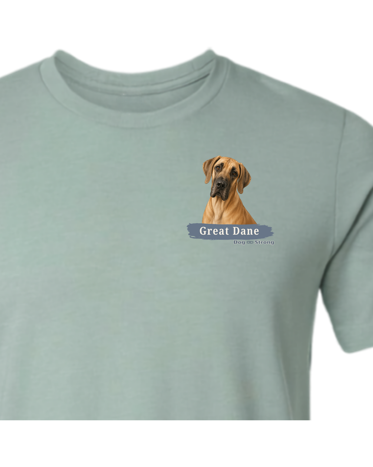 I Am Loved By A Great Dane | Short Sleeve T-shirt