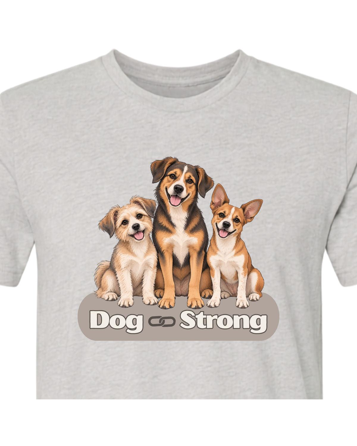 Dog Strong Trio — Classic | Short Sleeve T-shirt