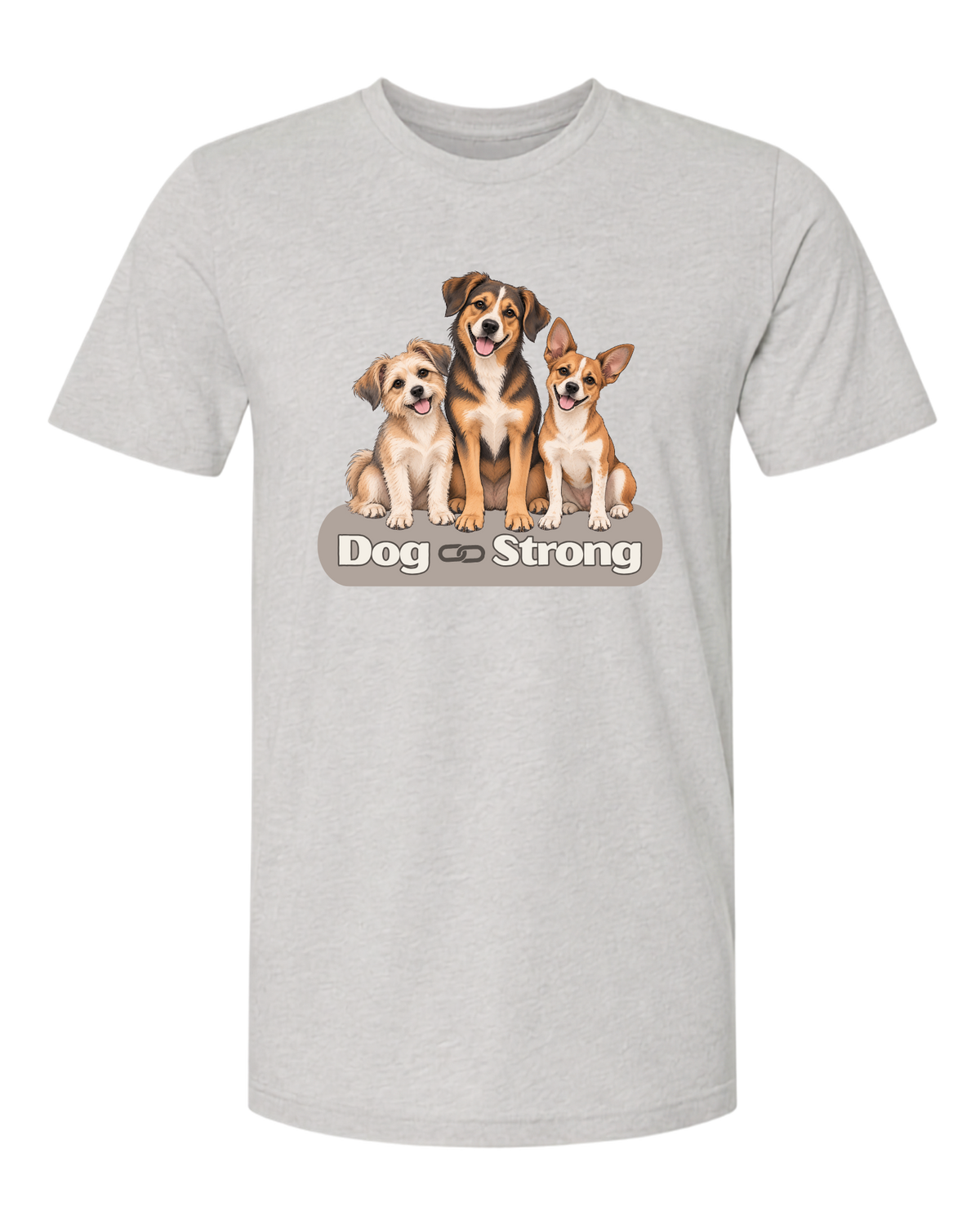 Dog Strong Trio — Classic | Short Sleeve T-shirt
