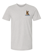 I Am Loved By A German Shepherd | Short Sleeve T-shirt