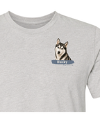 I Am Loved By A Husky | Short Sleeve T-shirt