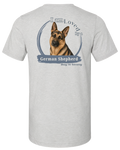 I Am Loved By A German Shepherd | Short Sleeve T-shirt