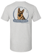 I Am Loved By A German Shepherd | Short Sleeve T-shirt