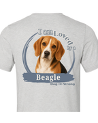 I Am Loved By A Beagle | Short Sleeve T-shirt