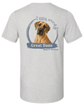 I Am Loved By A Great Dane | Short Sleeve T-shirt