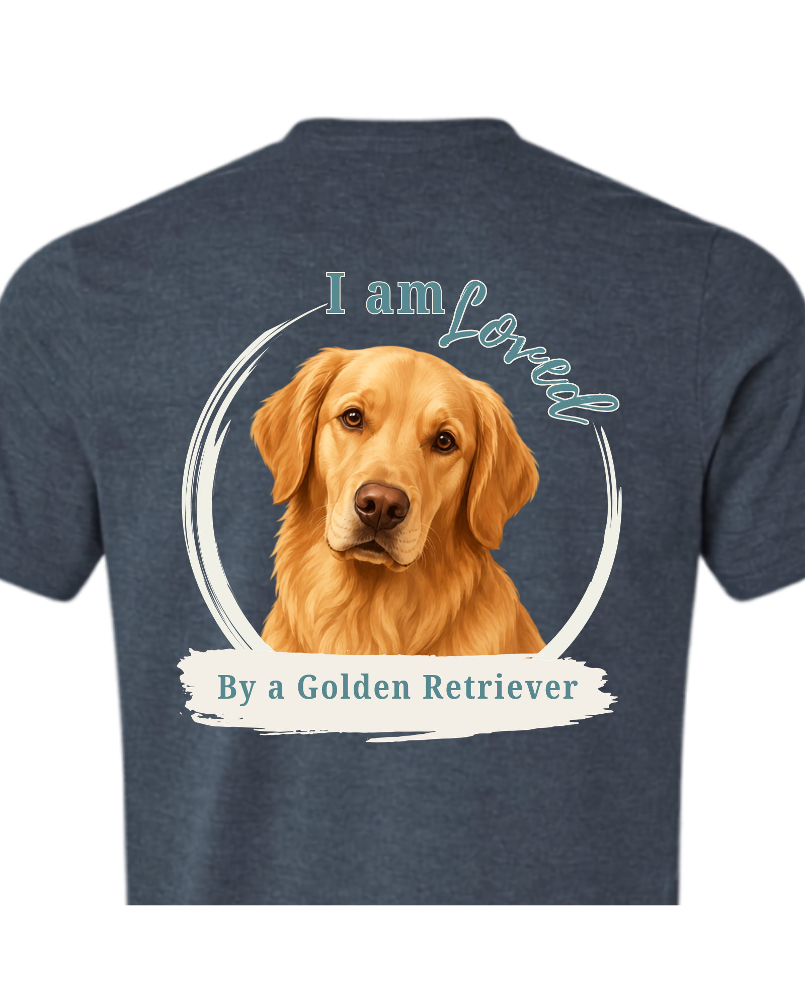 Loved by a Golden Retriever | Short Sleeve T-shirt