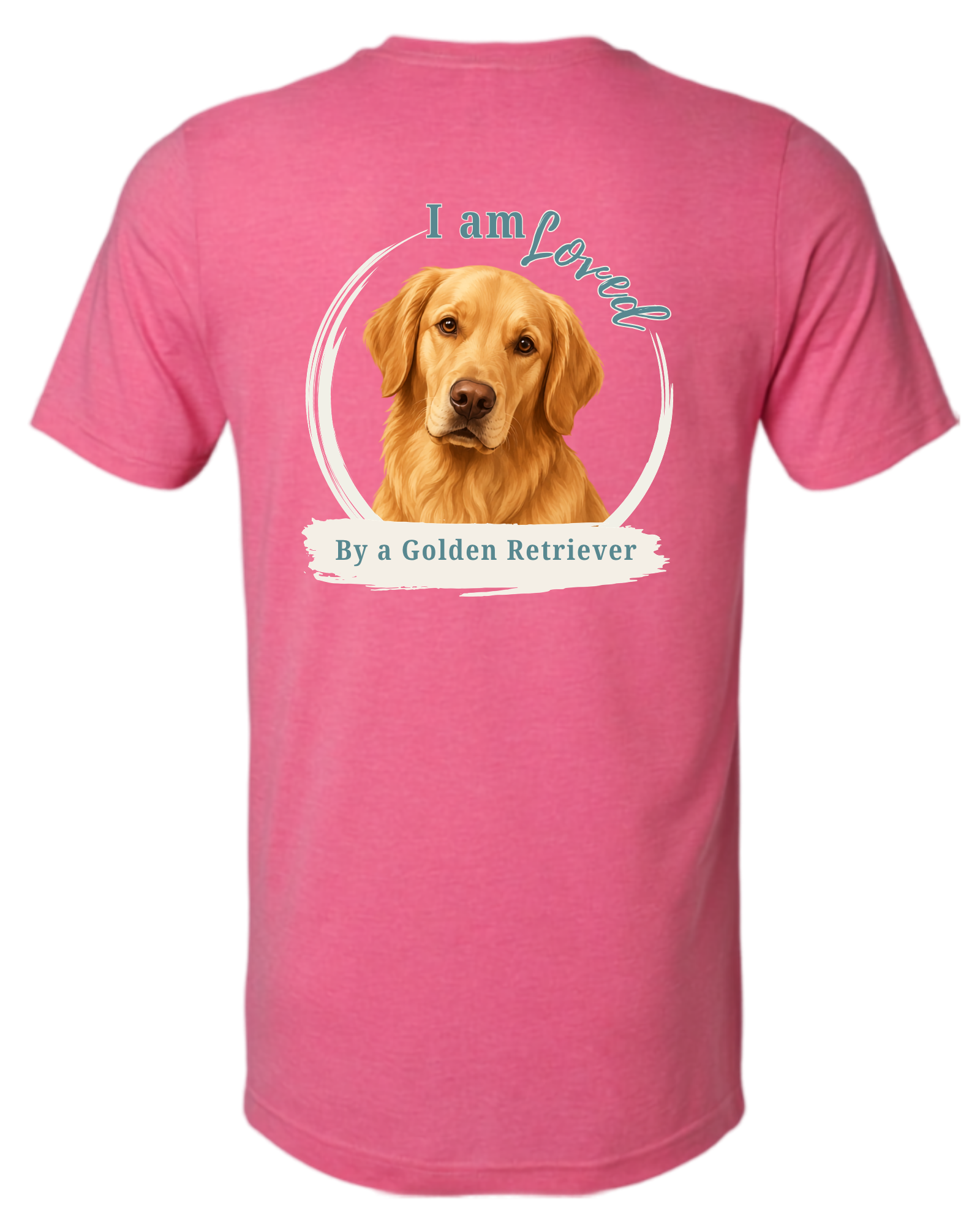 Loved by a Golden Retriever | Short Sleeve T-shirt