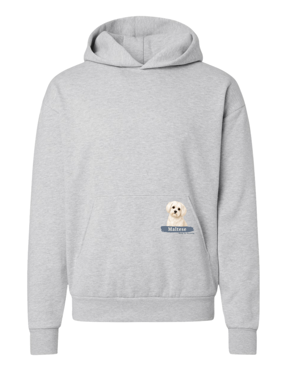 Loved By A Maltese | Midweight Hoodie