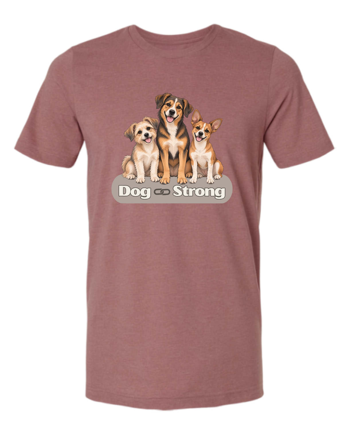Dog Strong Trio — Classic | Short Sleeve T-shirt