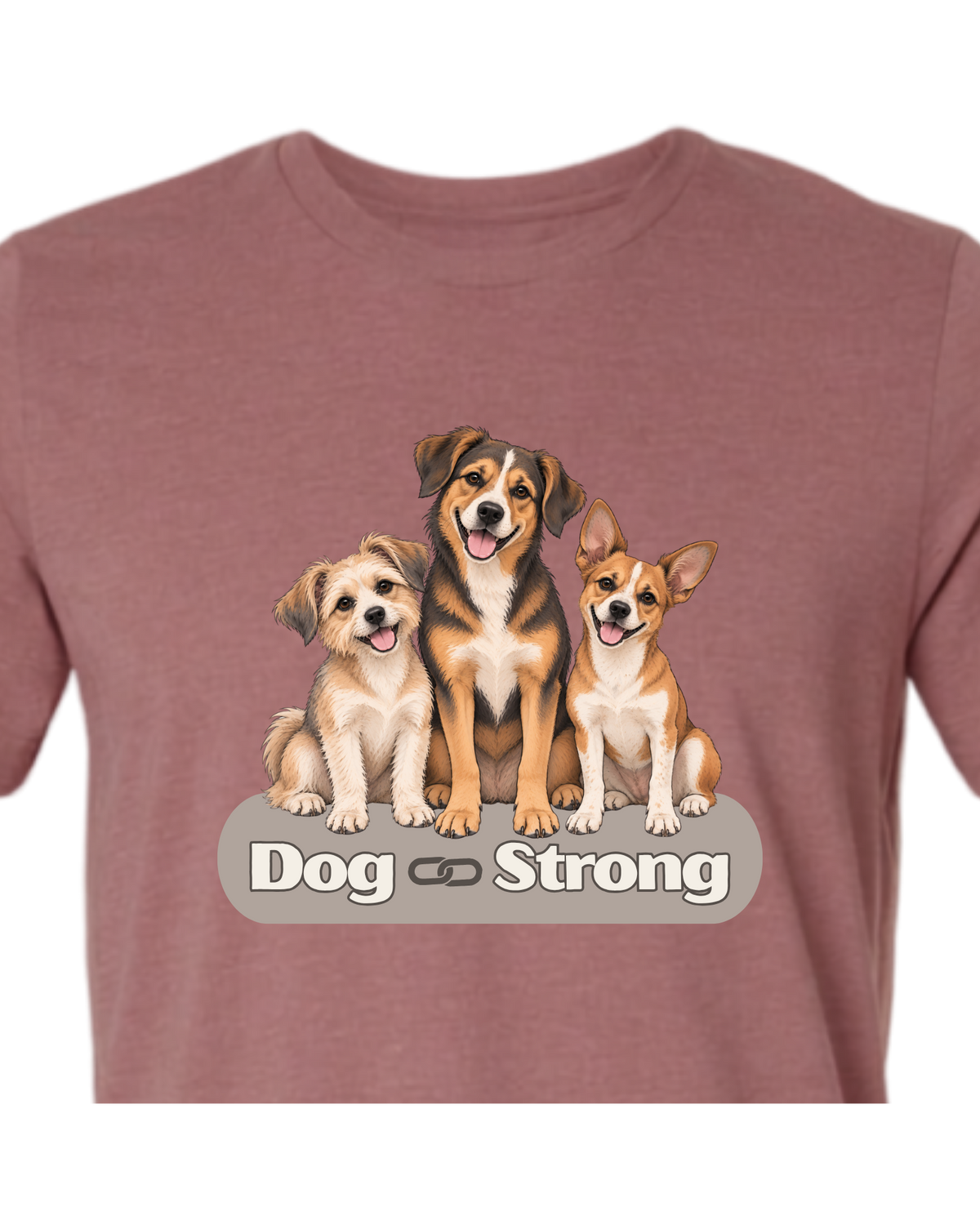 Dog Strong Trio — Classic | Short Sleeve T-shirt